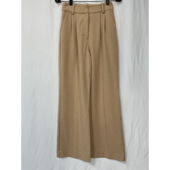 Favorite Daughter 'The Favorite' Beige Polyester Pant Shortie Size 0 - Picture 2 of 5